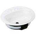 Razoredge 20.25 x 17.43 in. Lavatory Sink  White RA1083422